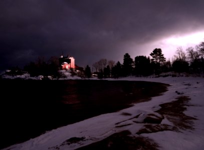 The light in the lighthouse