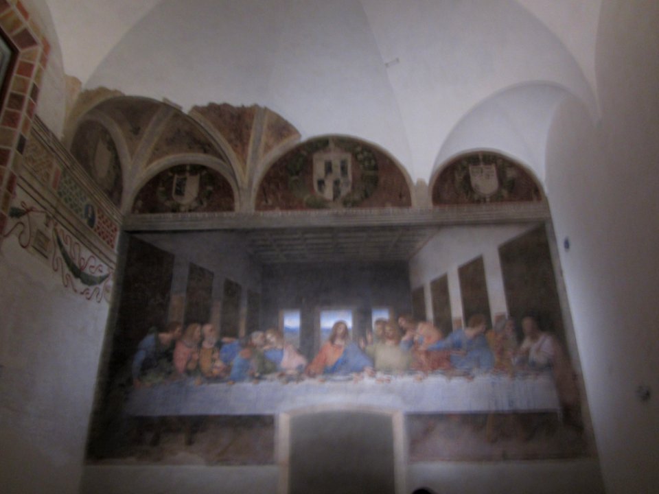 El Cenacol de Leonard (1497) - Refettori - Convent de Santa Maria de le Grazi - Milan