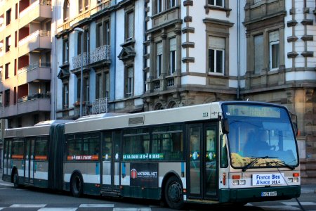 CTS - Van Hool AG 300 n°553 - Ligne 4