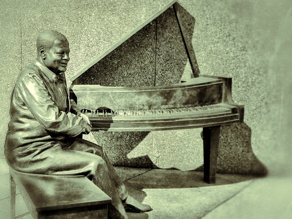 Jazz Pianist Oscar Peterson