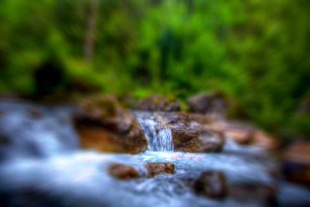Water Tilt Shift HDR