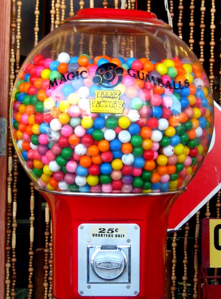 Magic gumballs, Dad, Mom, Can I Please Have A Quarter? photo