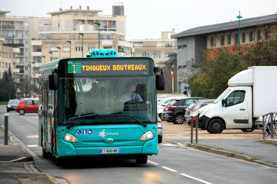 CITURA - Heuliez Bus GX337 n°341 - Ligne 1