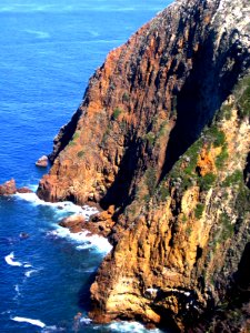 Channel Islands National Park, Cliffs of Santa Cruz Island photo