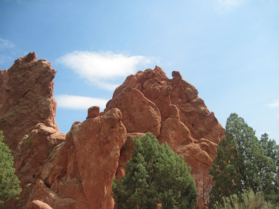 Rock nature formation