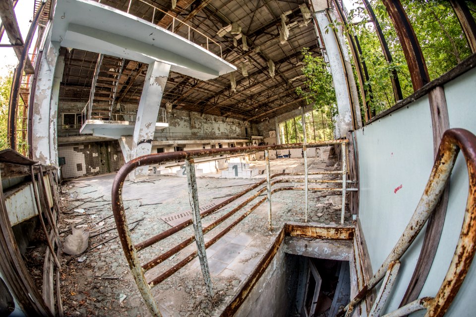 Schwimmbad 🏊 in Tschernobyl ‍♂️🏊‍♀️ [Creative commons cc by]