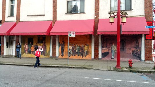 Vancouver Chinatown Streetscape - February 29, 2016