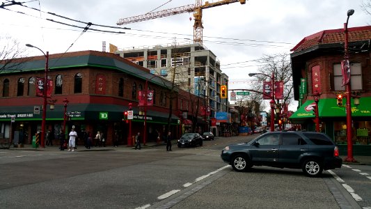 Vancouver Chinatown Streetscape - February 29, 2016