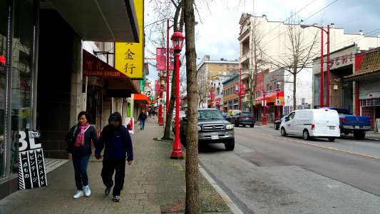 Vancouver Chinatown Streetscape - February 29, 2016