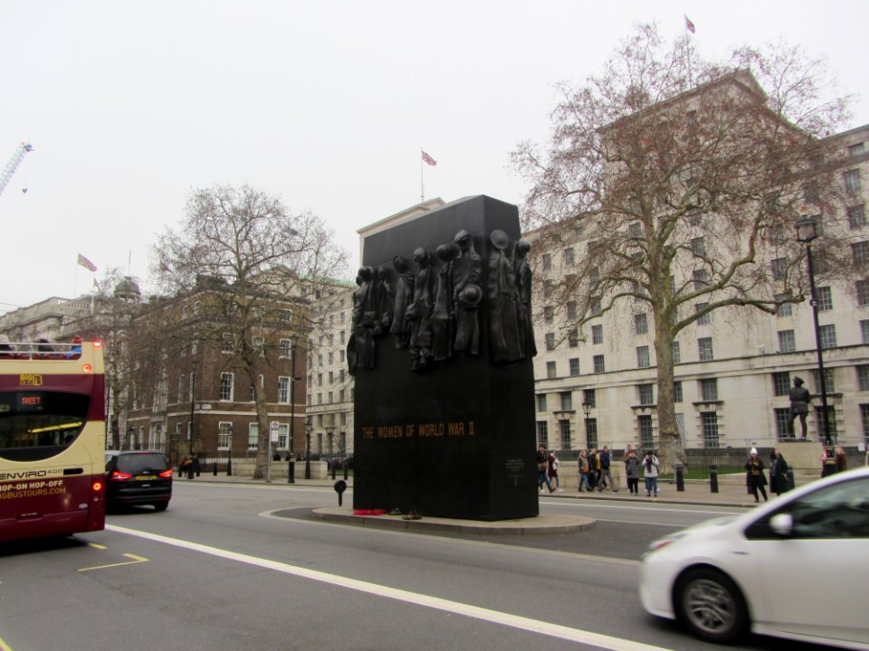 To The Women Of World War II - Whitehall - Westminster - London