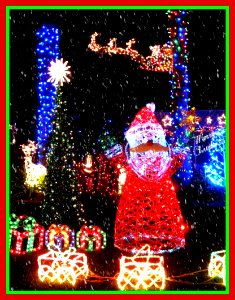 Santa Lights the Night, San Diego Style photo