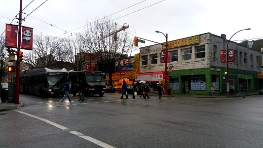 Vancouver Chinatown Streetscape - February 29, 2016