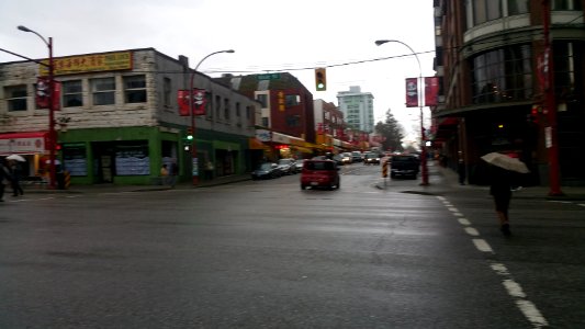 Vancouver Chinatown Streetscape - February 29, 2016