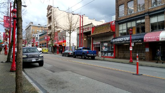 Vancouver Chinatown Streetscape - February 29, 2016