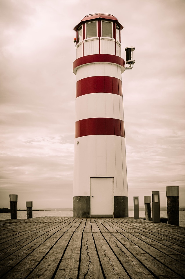 Mole lighthouse podersdorf