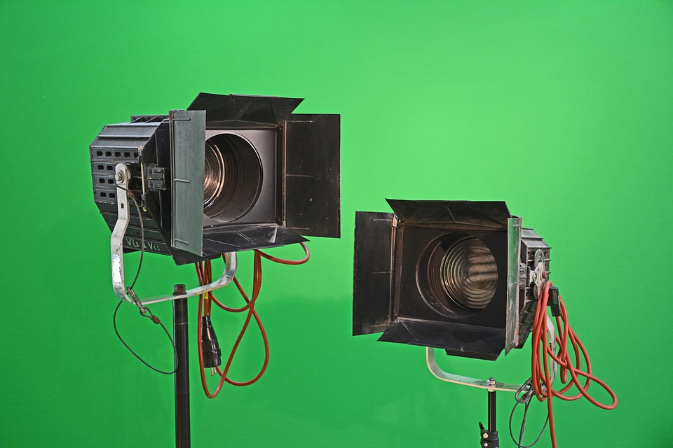 Fresnel lens stage lighting theatre lighting