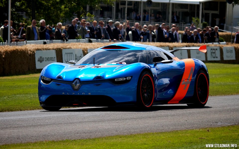 2012 Goodwood Festival Of Speed - Renault Alpine
