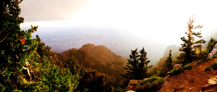 View from Sandia Peak photo