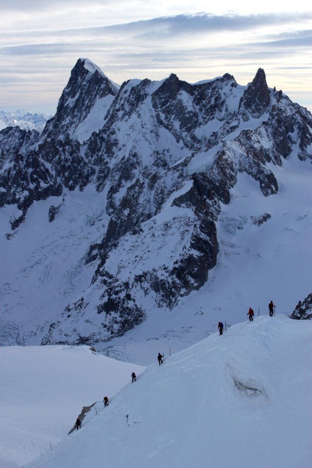Snow trekking