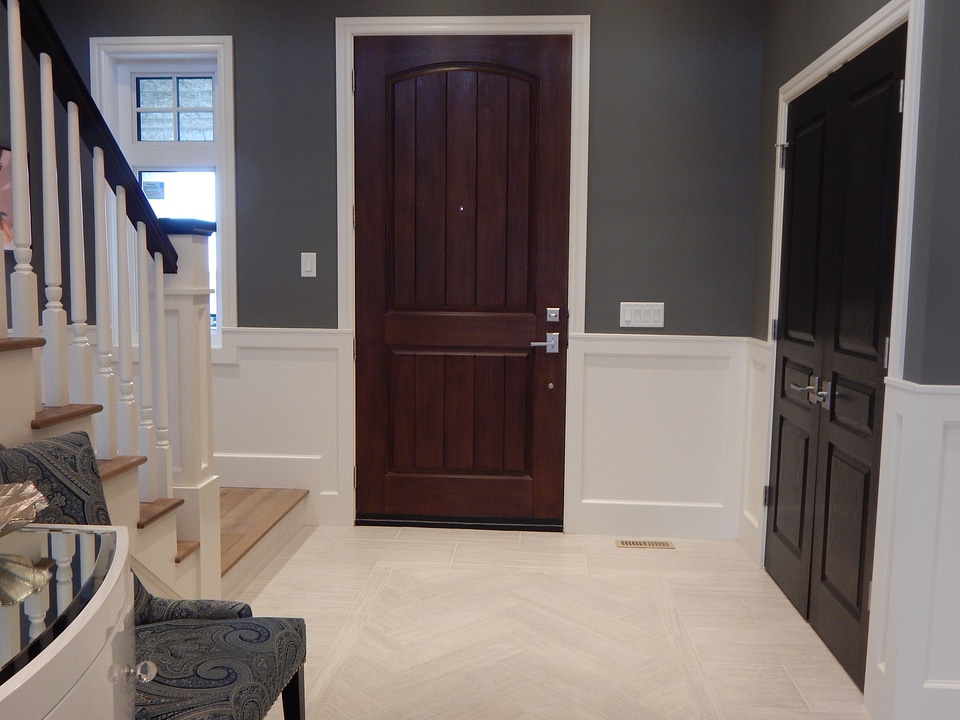 Entrance home house