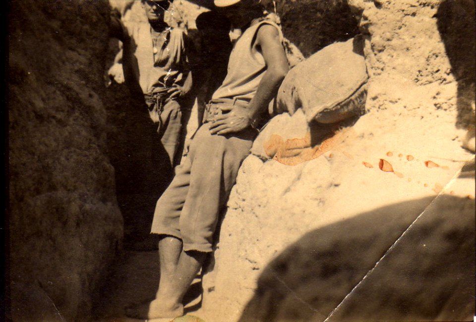 In the trenches at Anzac 1915