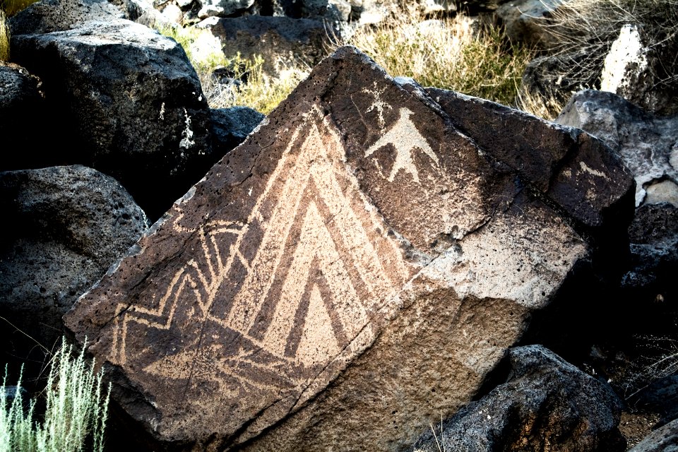 Petroglyphs in ABQ