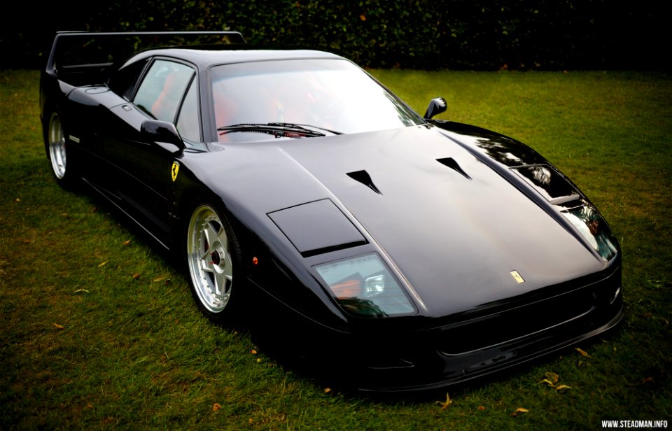Goodwood Festival Of Speed 2015 - Black Ferrari F40