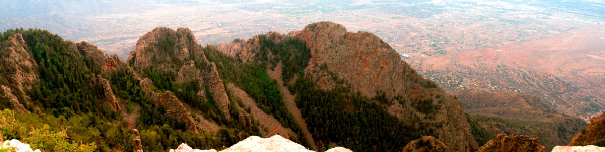 Sandia Peak dramatic angle photo