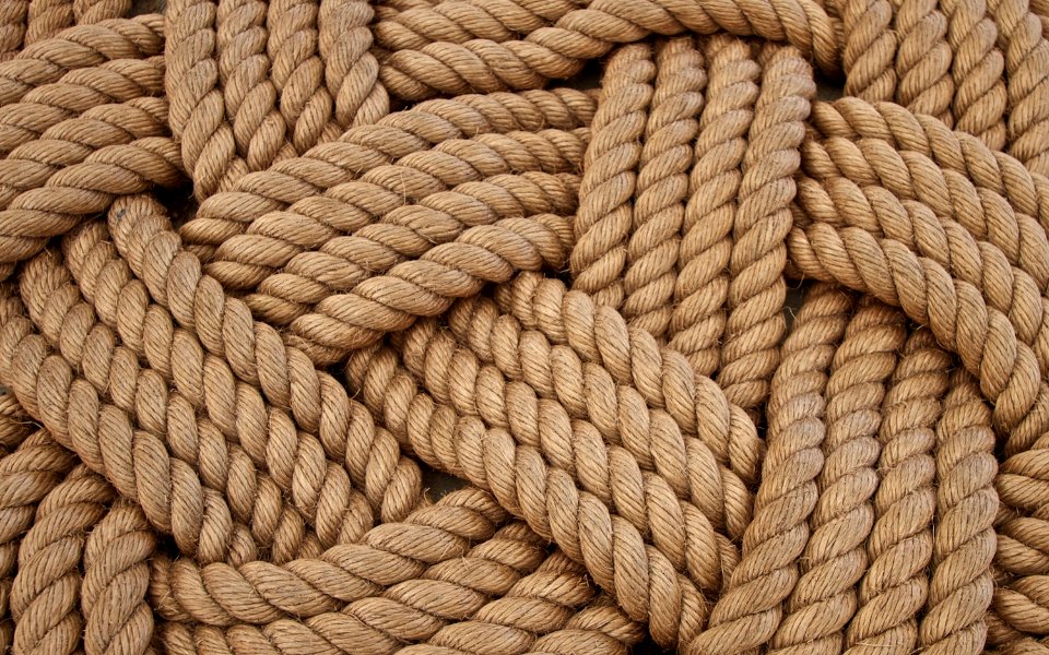 HMS Belfast - Ropework