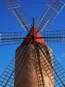 Wind power algaida mallorca photo