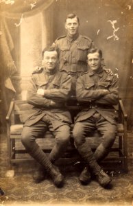 Australian soldiers of the 9th Battalion, 1916 photo