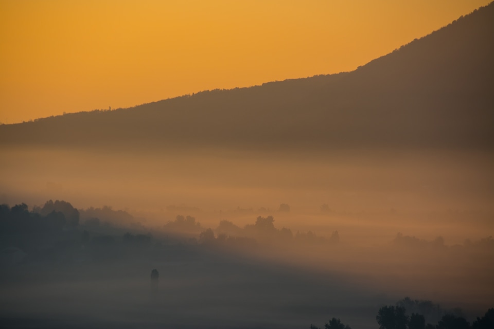 Morgenstimmung sunrise sunbeam photo