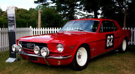 2017-06-30 - Goodwood Festival Of Speed - 1964 Mustang