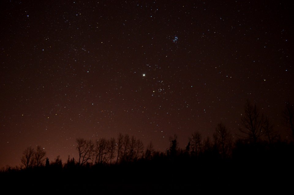 High ISO night sky