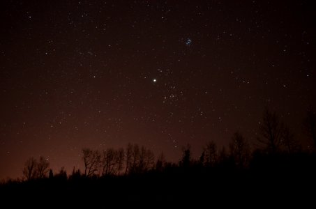 High ISO night sky