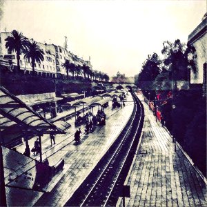 #train #station #rabat #ville  . . . . . . . . . #prisma #prismacolor #filters #morocco #rabat