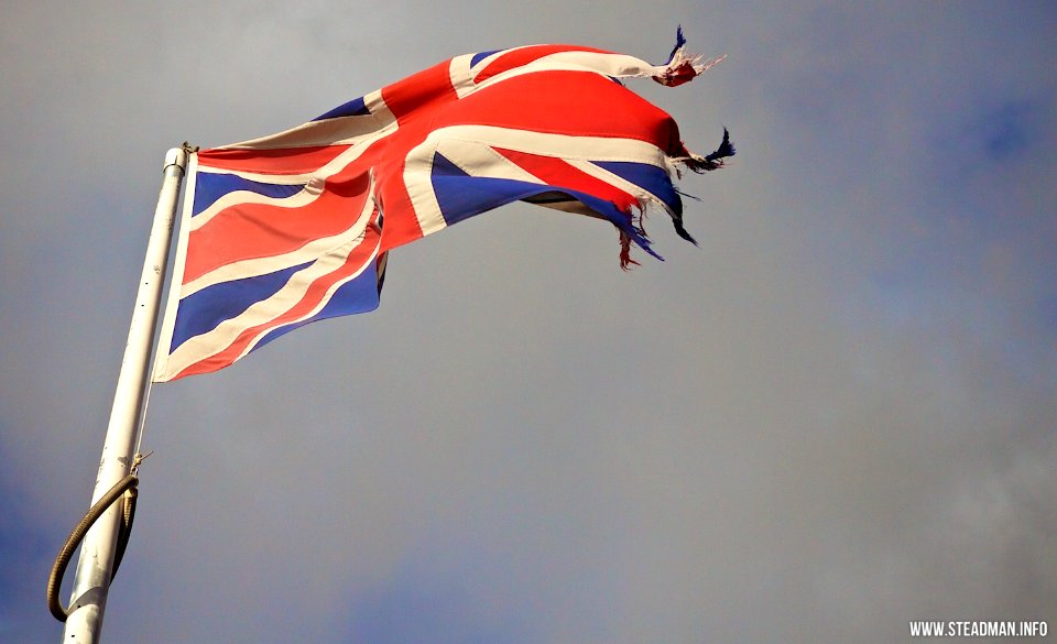 Hull Marina - Ragged Union Jack