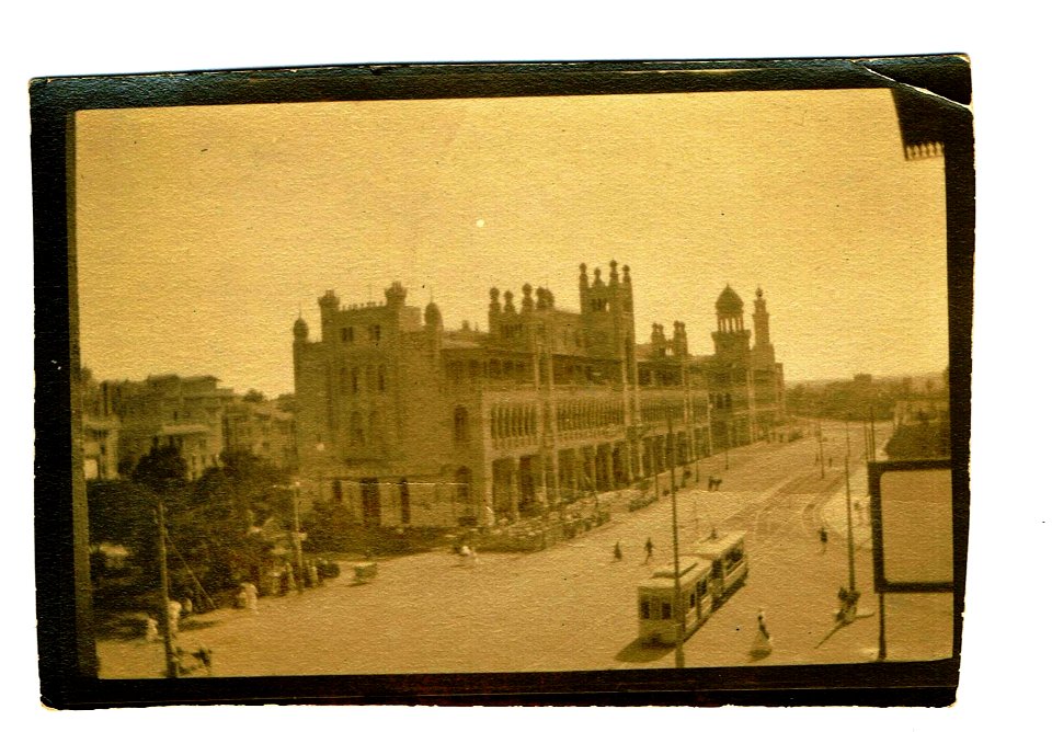 Buildings, most probably in Heliopolis, Cairo. Late 1915