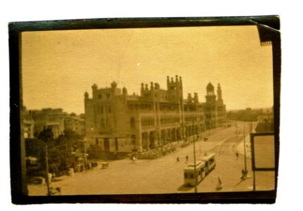 Buildings, most probably in Heliopolis, Cairo. Late 1915