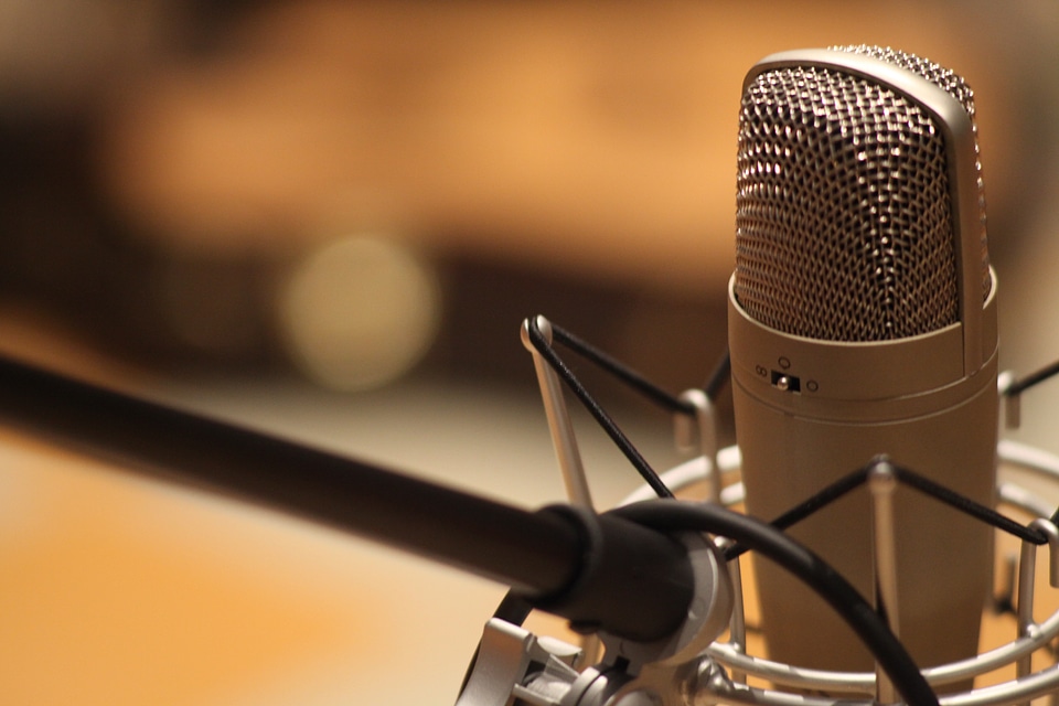 Music studio stage sound