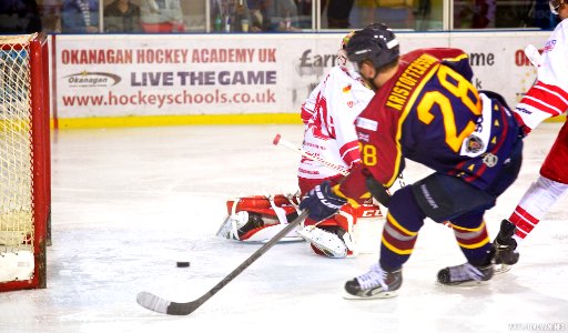 Ice Hockey - Guildford Flames At Swindon Wildcats