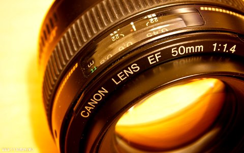 Canon Lens EF 50mm 1:1.4 photo