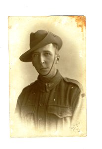 Postcard portrait, Lieutenant S.A. McKenzie.