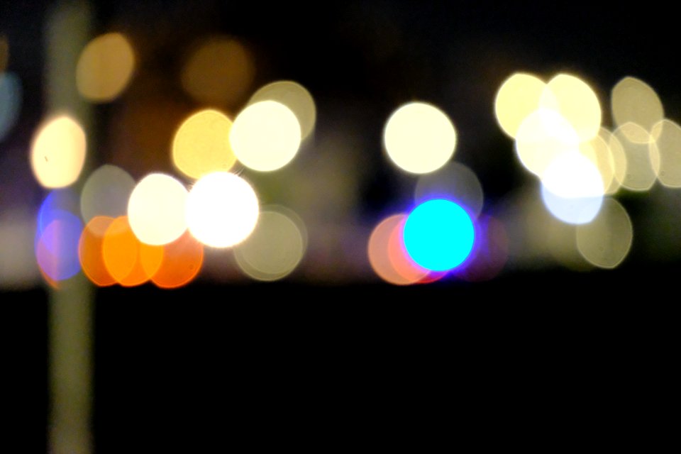 Blurry Lights Shot