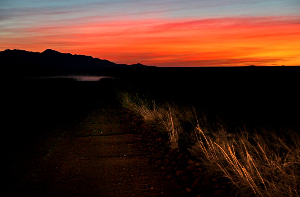08u - SAN RAFAEL VALLEY GRASSLANDS, SE of Patagonia, santa cruz co, az (2-7-2017) -01 sunrise