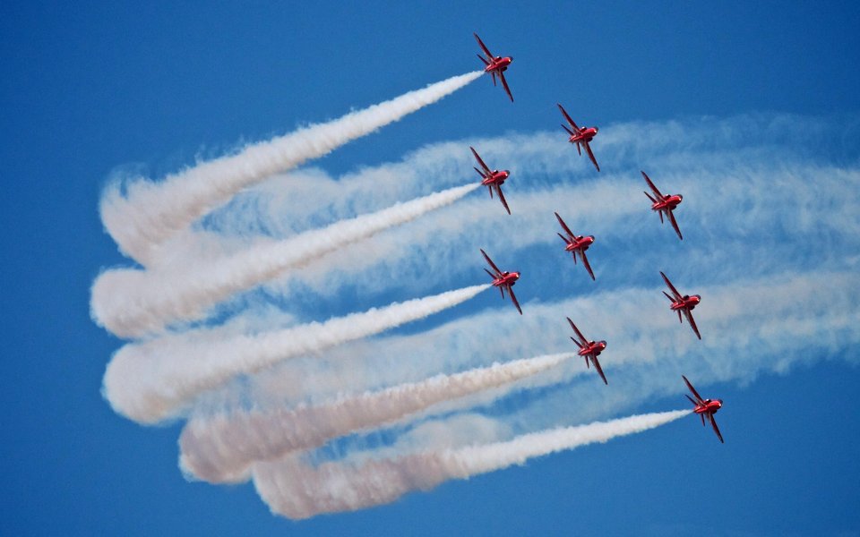 Farnborough Air Show - Red Arrows