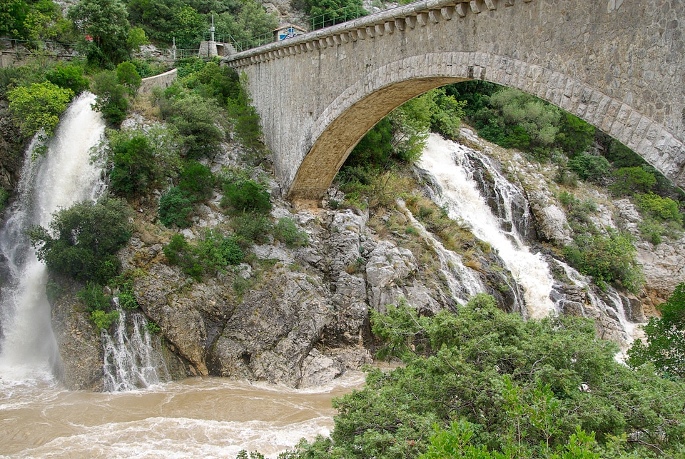 Cascades eddies bridge