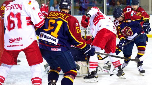 Ice Hockey - Guildford Flames At Swindon Wildcats