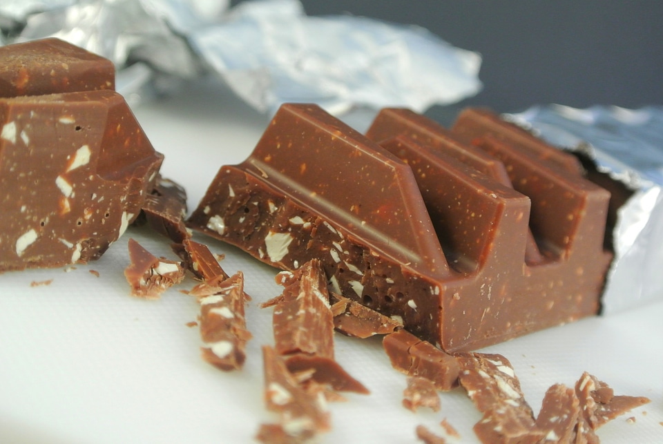 Swiss chocolate candy delicious