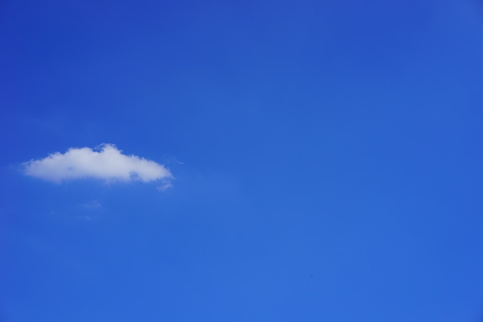 Clouds form summer summer day